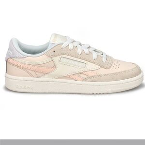 Reebok Cream and Pink Casual Sneakers